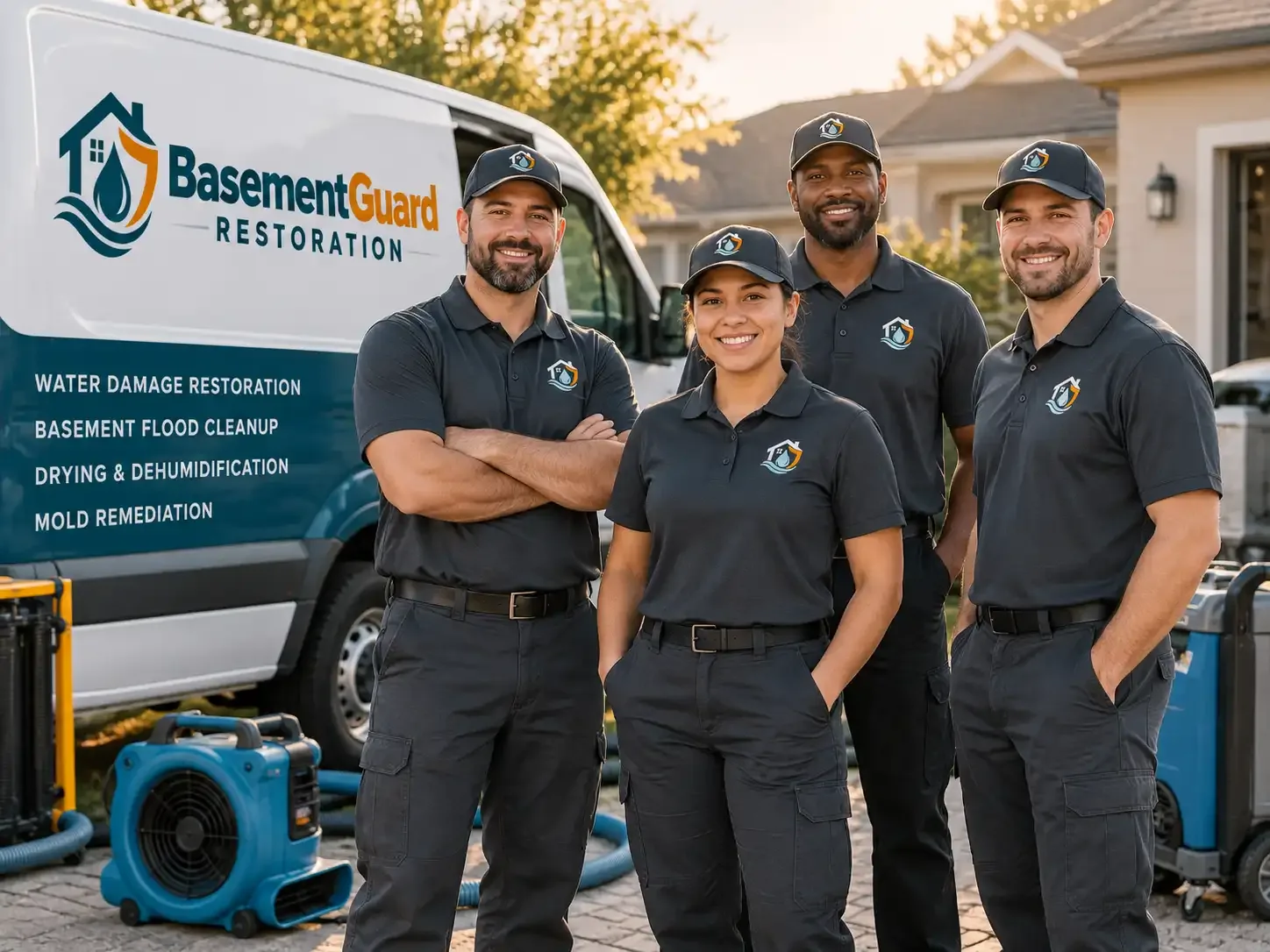 Basement Water Damage Restoration company in Weott, CA